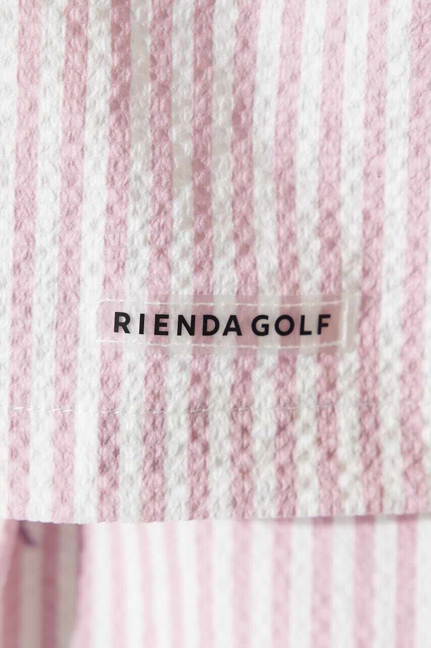 rienda「オリジナルロゴオープンカラーシャツ」|シャツ・ブラウス|