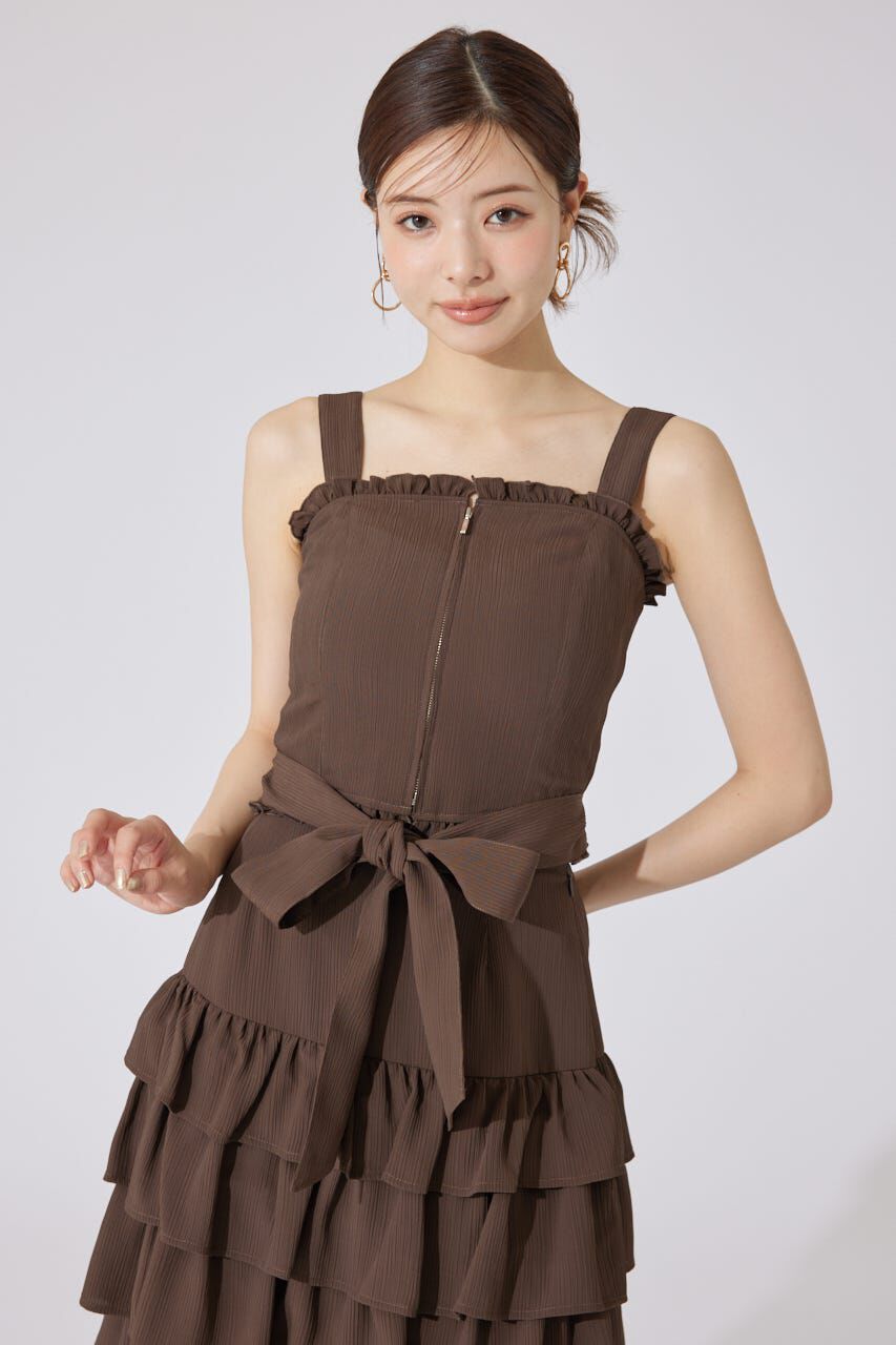 rienda「2WAYペプラムビスチェトップス」|シャツ・ブラウス|