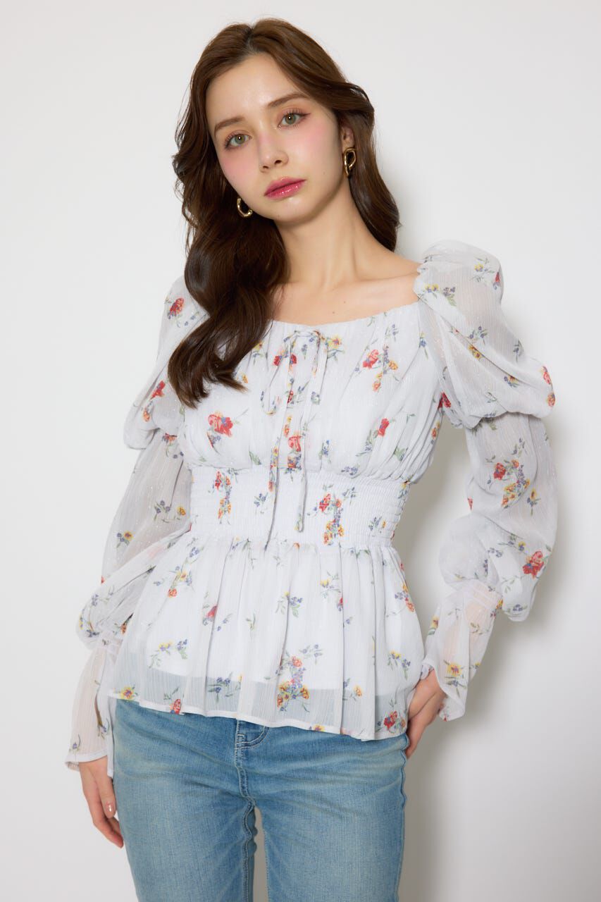 rienda「ボリュームスリーブブラウス」|シャツ・ブラウス|PUR