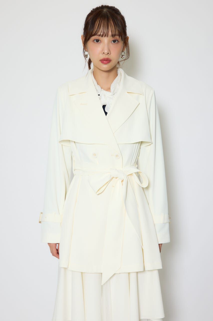 rienda「フラップフレアトレンチコート」|その他|
