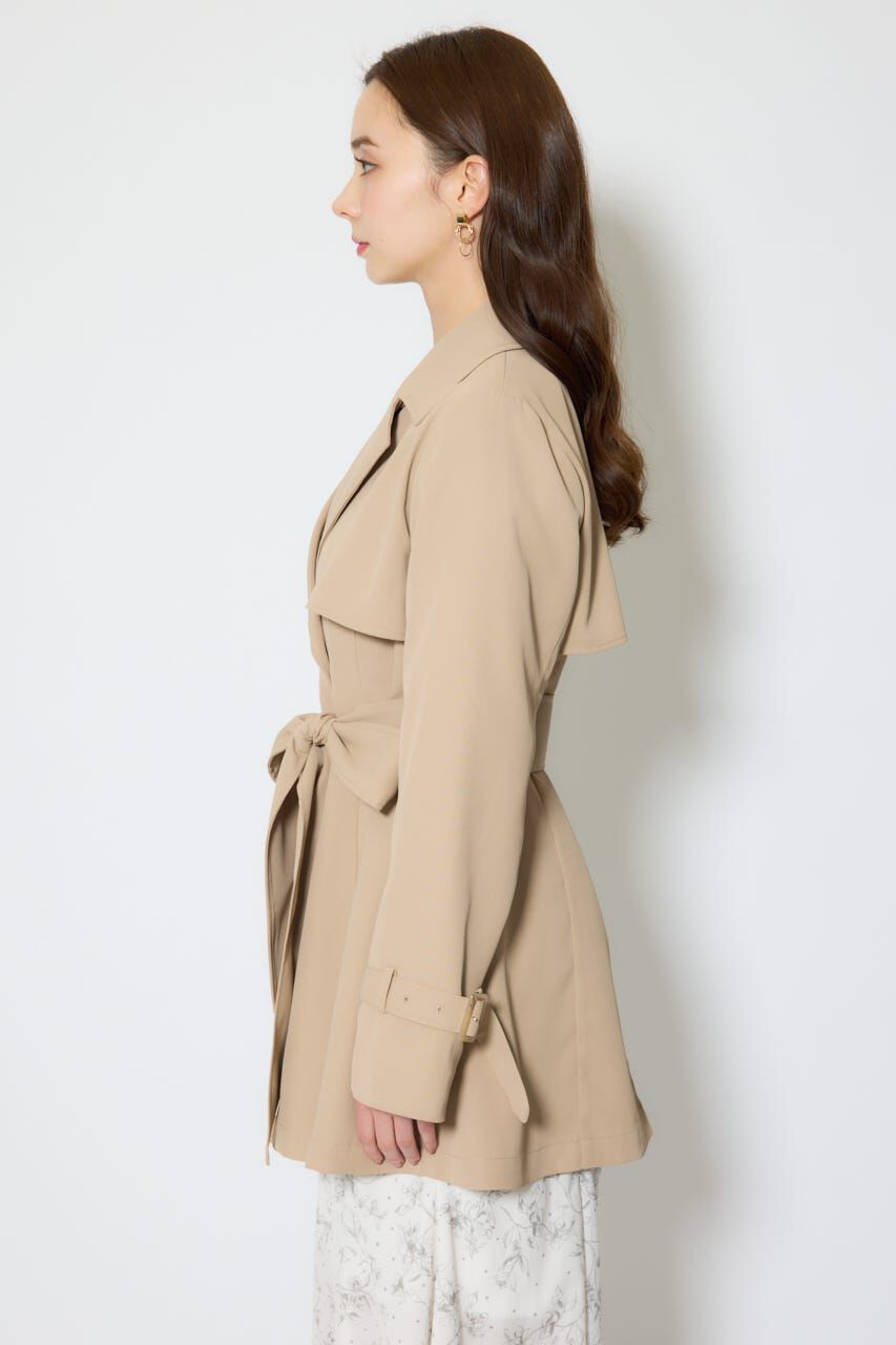 rienda「フラップフレアトレンチコート」|その他|