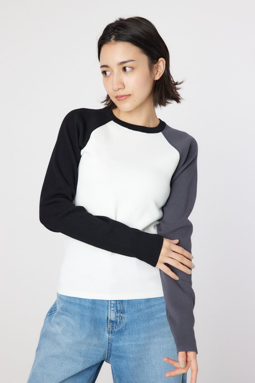 RODEO CROWNS「クレイジーラグランニットトップス」|ニット・セーター|