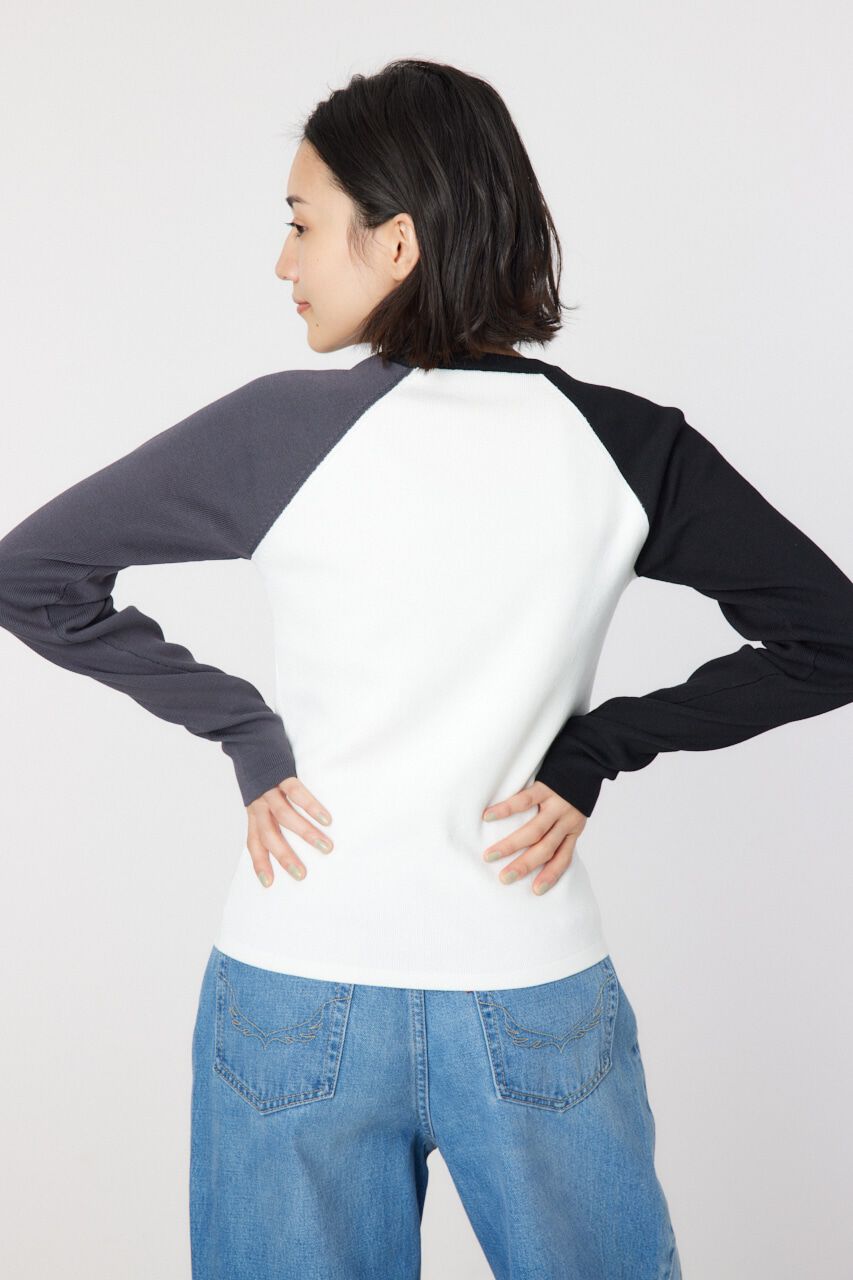 RODEO CROWNS「クレイジーラグランニットトップス」|ニット・セーター|