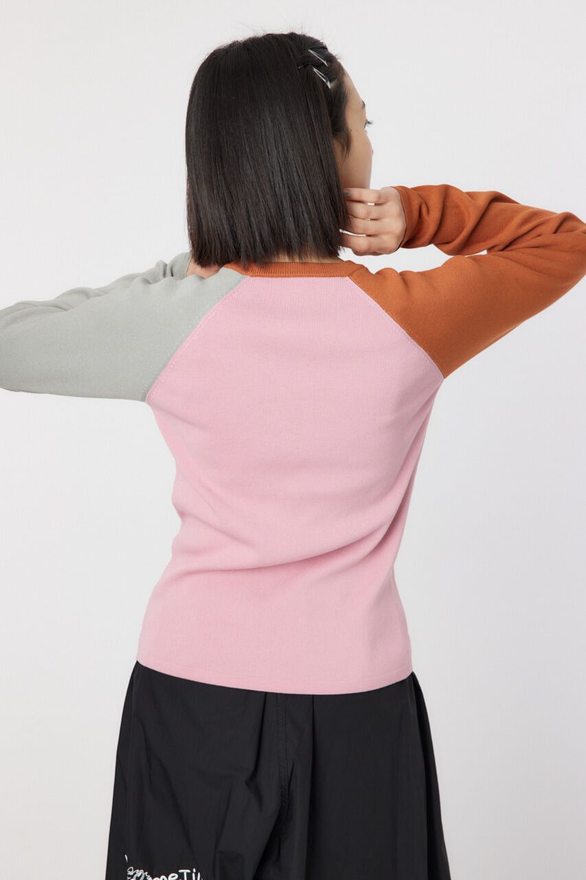 RODEO CROWNS「クレイジーラグランニットトップス」|ニット・セーター|