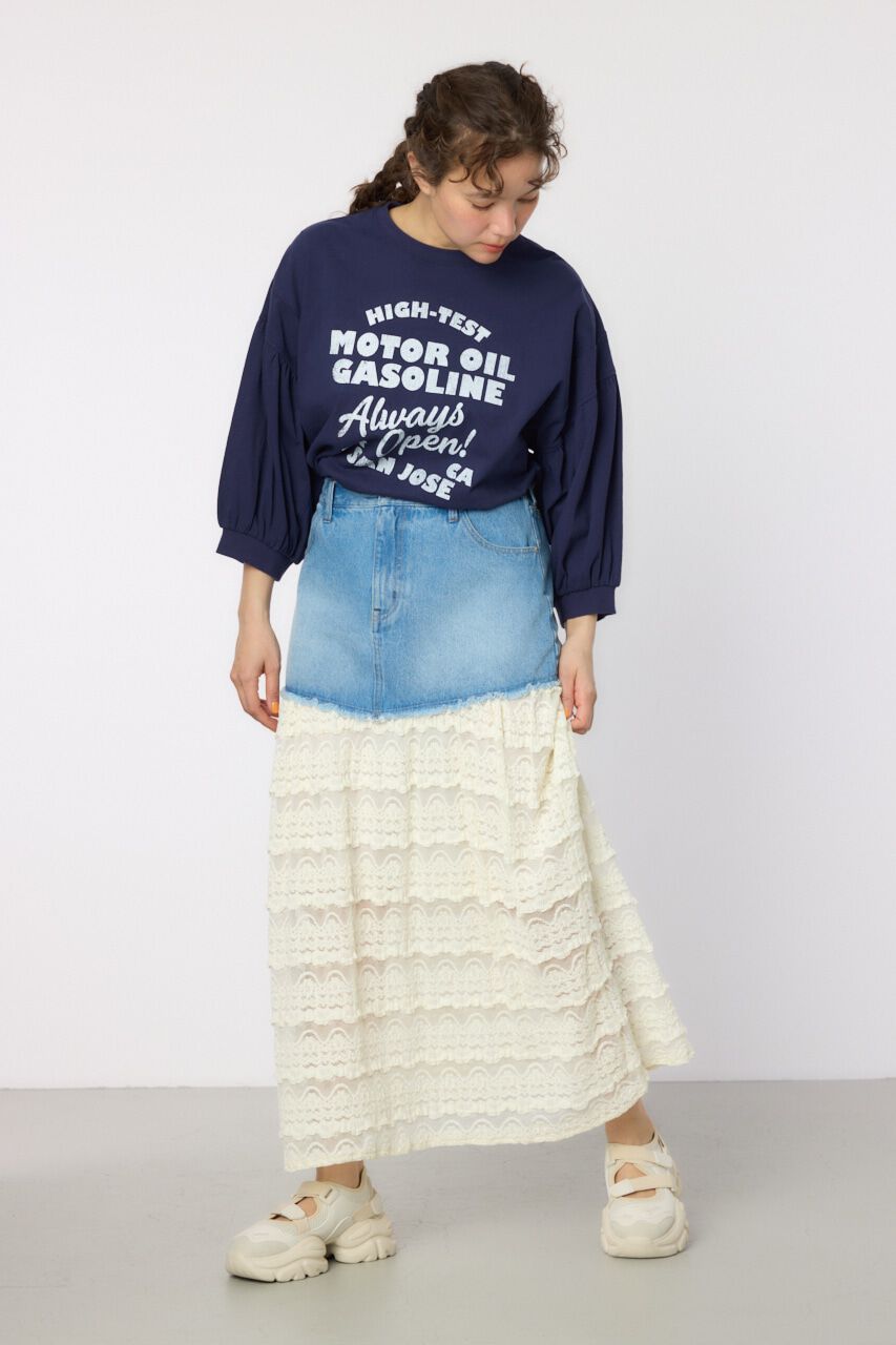 RODEO CROWNS「VariousバルーンスリーブTシャツ」|Tシャツ・カットソー|