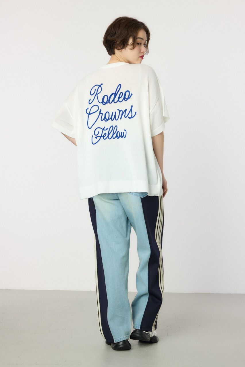 RODEO CROWNS「スクリプトロゴニットトップス」|ニット・セーター|