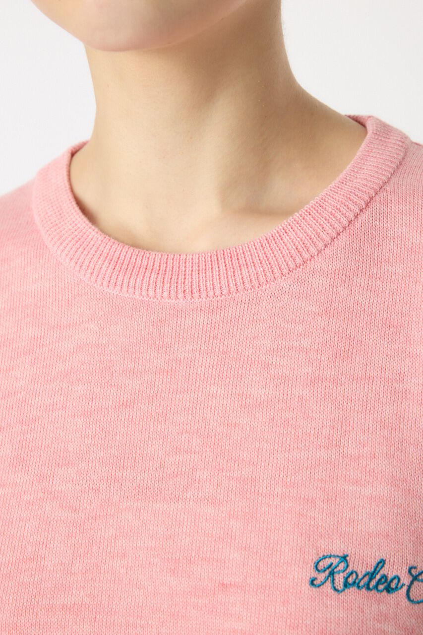 RODEO CROWNS「スクリプトロゴニットトップス」|ニット・セーター|