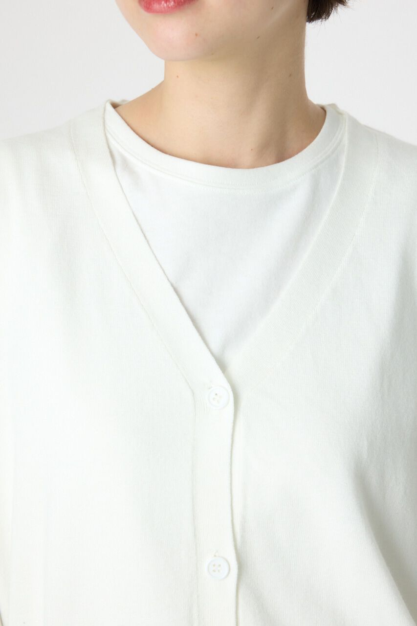 RODEO CROWNS「スクリプト LOGO ニットカーディガン」|カーディガン|