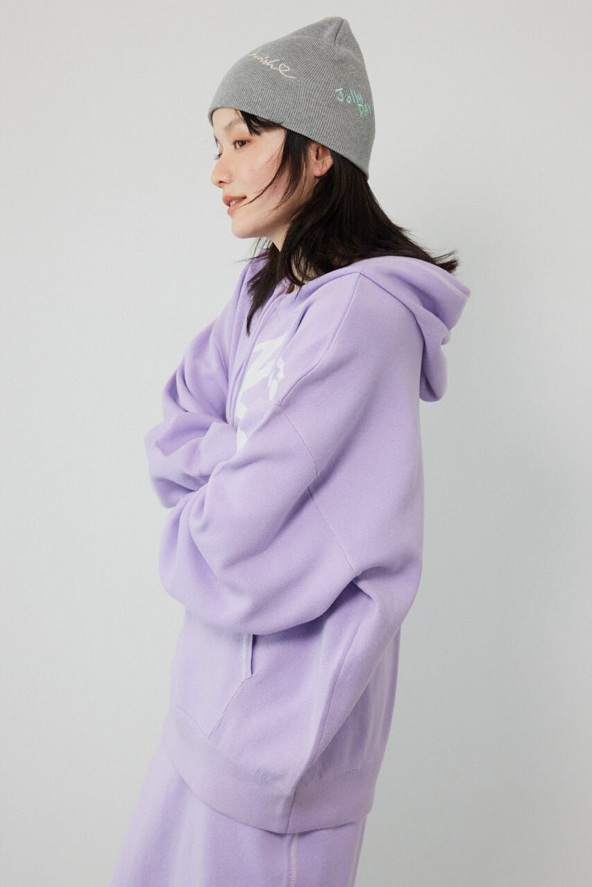 RODEO CROWNS「スウェットライクフロントロゴニットフーディー」|パーカー|