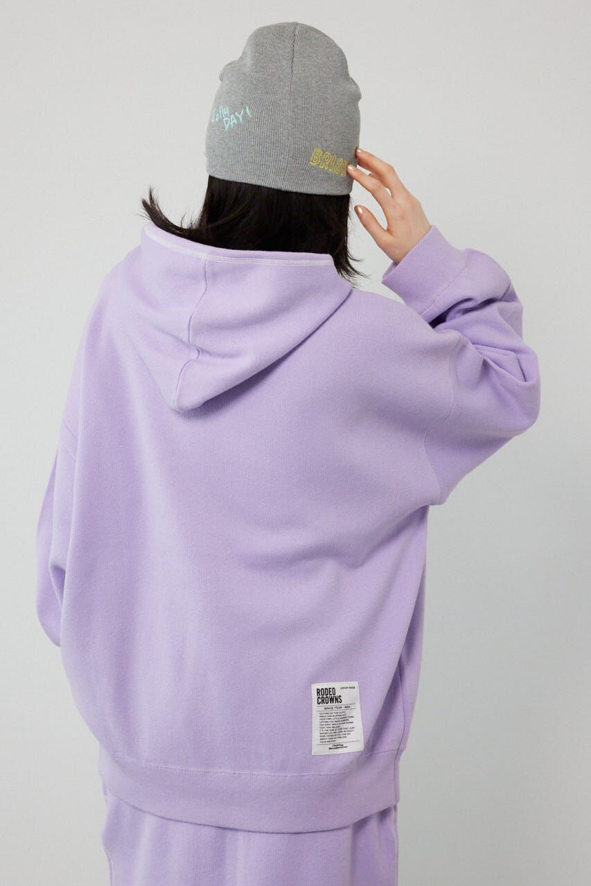 RODEO CROWNS「スウェットライクフロントロゴニットフーディー」|パーカー|