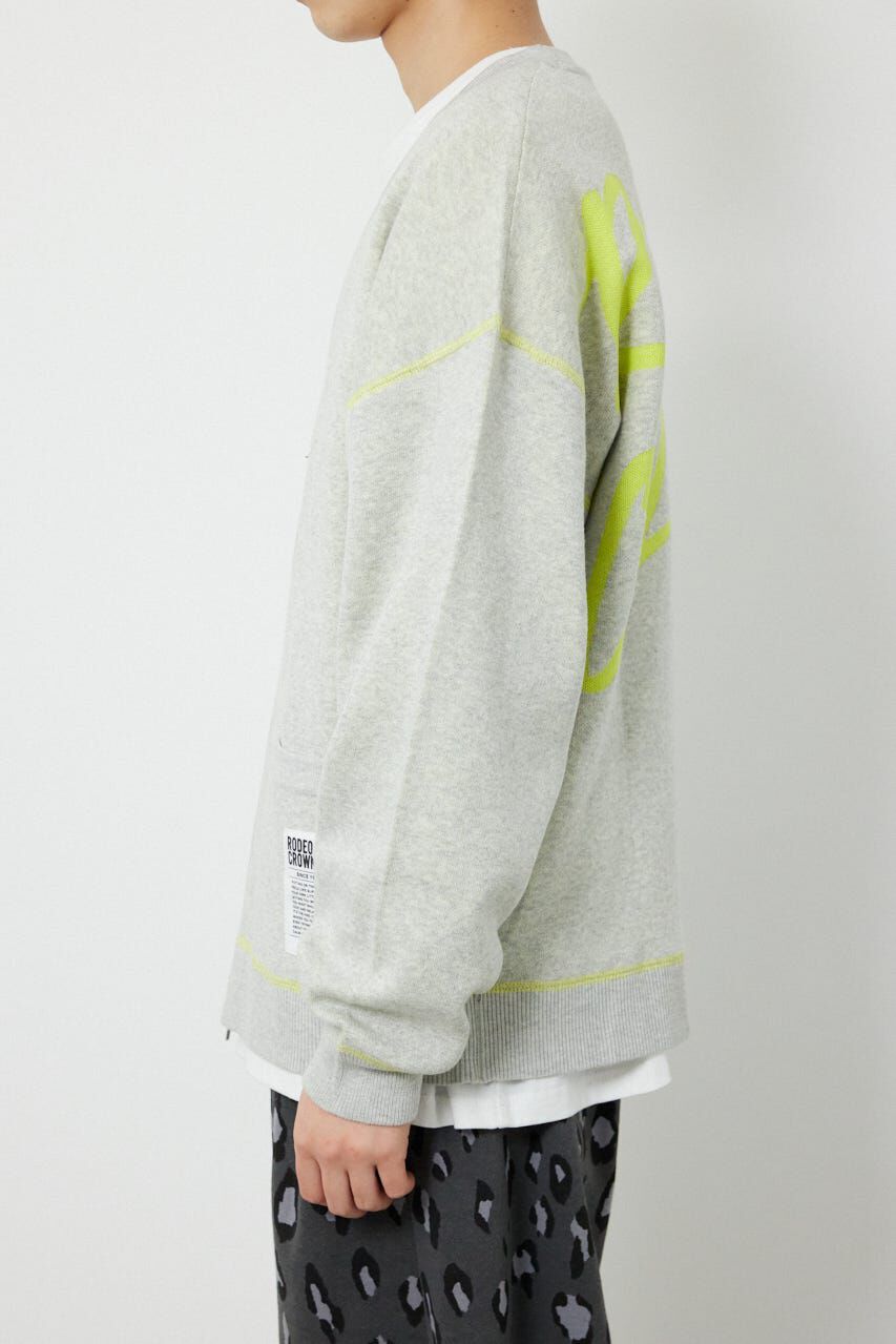 RODEO CROWNS「スウェットライクZIPカーディガン」|カーディガン|