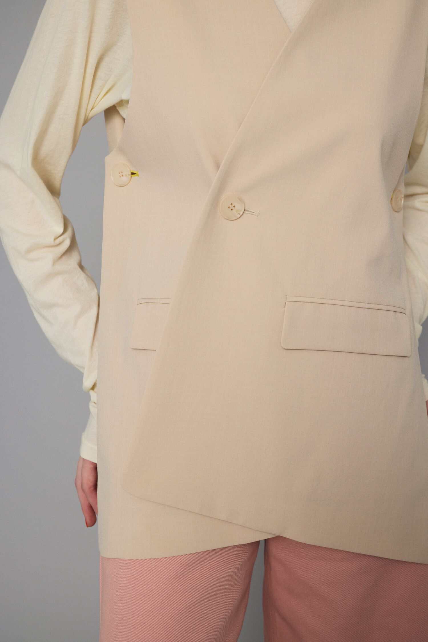 HeRIN.CYE「Many way vest」|シャツ・ブラウス|