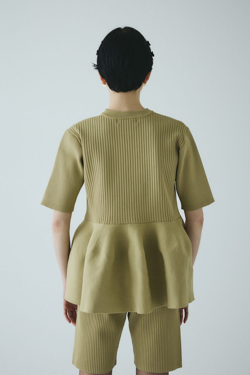 HeRIN.CYE「Flare hem knit tops」|ニット・セーター|