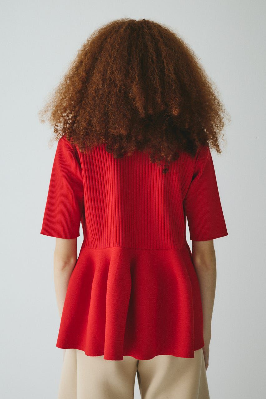 HeRIN.CYE「Flare hem knit tops」|ニット・セーター|