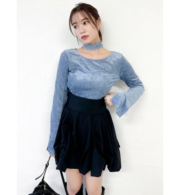 dazzlin「【再生産】バルーンミニスカート」|スカート|