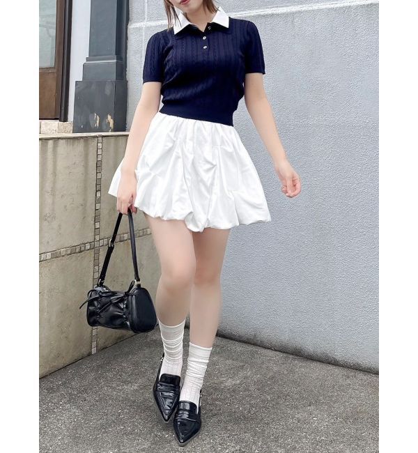 dazzlin「【再生産】バルーンミニスカート」|スカート|