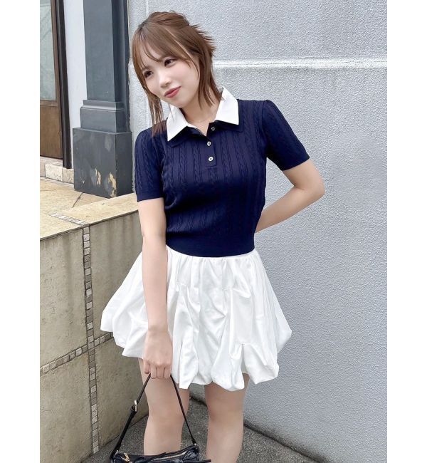 dazzlin「【再生産】バルーンミニスカート」|スカート|