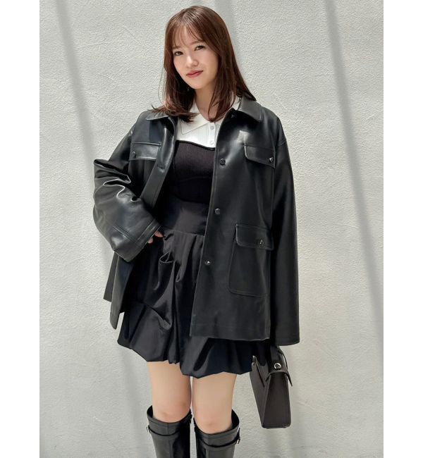 dazzlin「【再生産】バルーンミニスカート」|スカート|