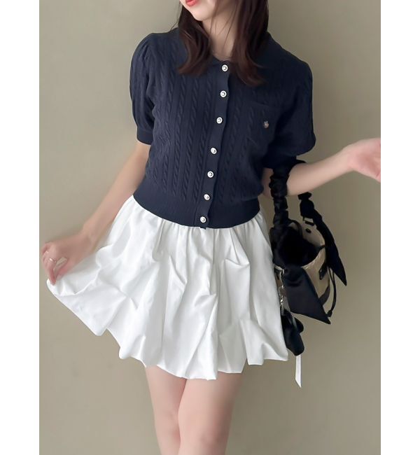 dazzlin「【再生産】バルーンミニスカート」|スカート|