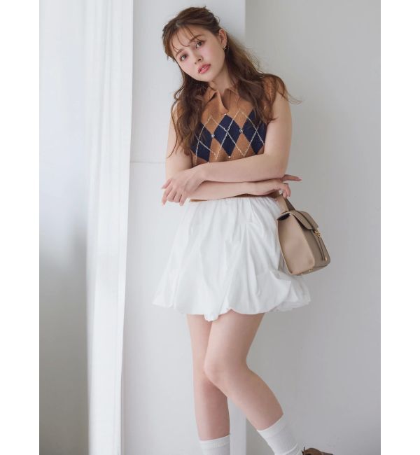 dazzlin「【再生産】バルーンミニスカート」|スカート|