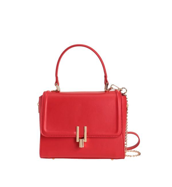 MERCURYDUO「サイドジップショルダーバッグ」|ショルダー・メッセンジャー|レッド