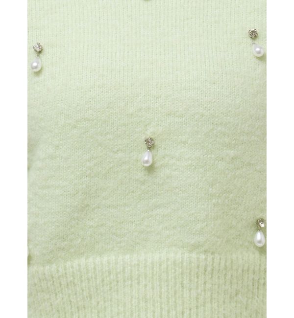 MERCURYDUO「ドロップパールニット」|ニット・セーター|