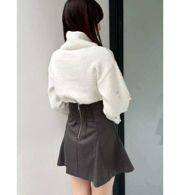 MERCURYDUO「ドロップパールニット」|ニット・セーター|