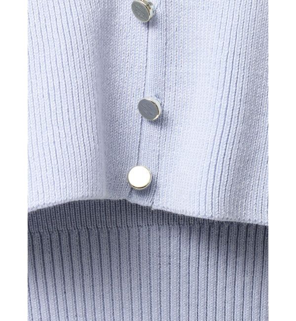 MERCURYDUO「オフショル2WAYペプラムニットワンピース」|ワンピース|