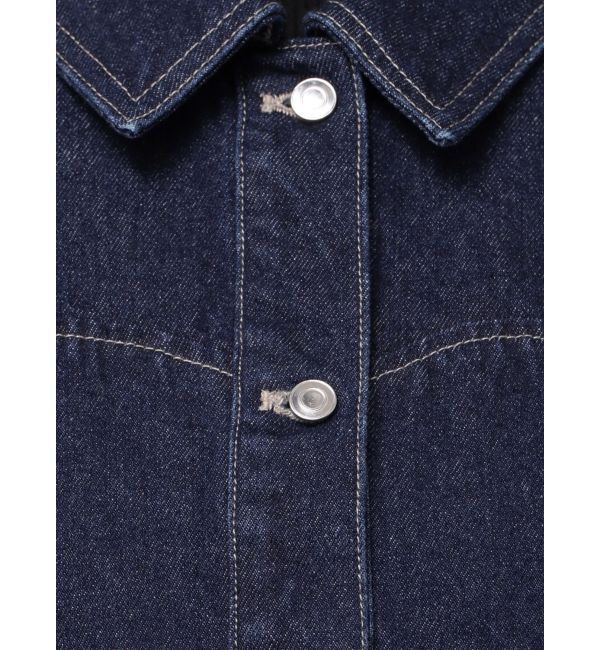 MERCURYDUO「パフスリーブデニムジャケット」|デニムジャケット|