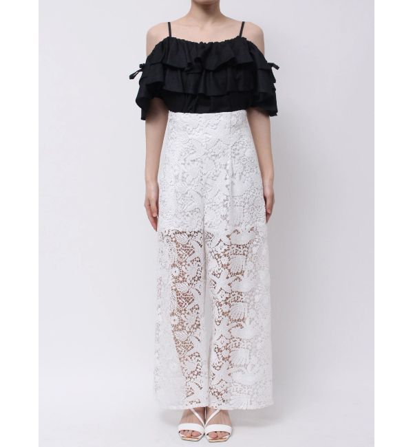 MERCURYDUO「SEA LIFE レースパンツ」|その他|