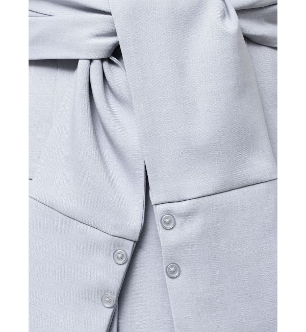 MERCURYDUO「ツイストプリーツミニスカパン」|スカート|