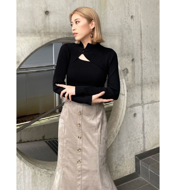 MURUA「フェイクスエードマーメイドスカート」|スカート|