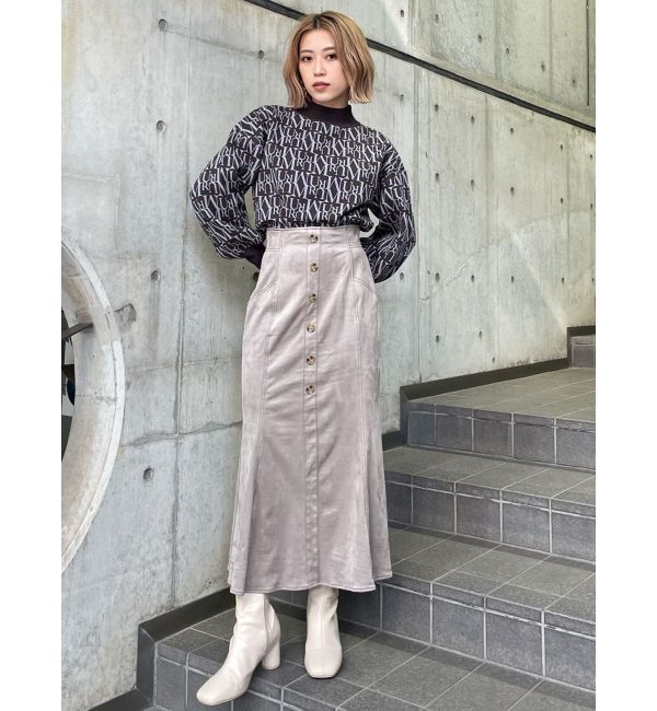 MURUA「フェイクスエードマーメイドスカート」|スカート|