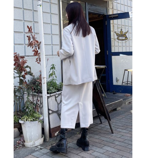 MURUA「パウダーツイルナロースカート」|スカート|