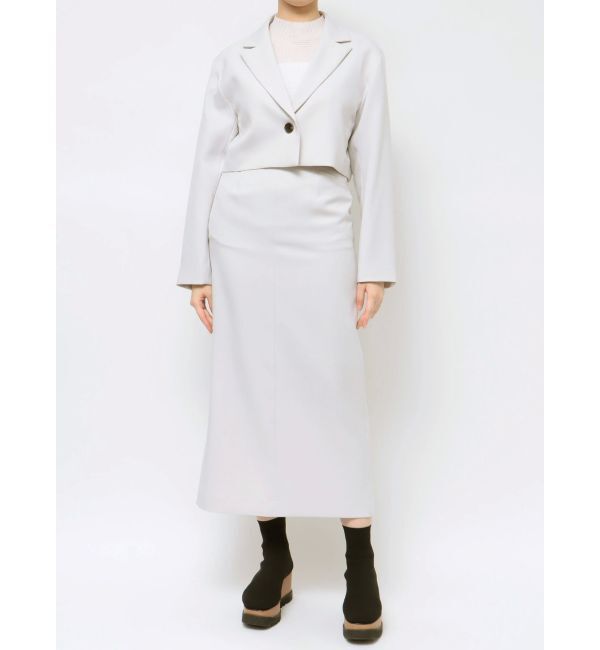 MURUA「パウダーツイルナロースカート」|スカート|