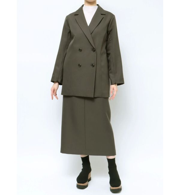 MURUA「パウダーツイルナロースカート」|スカート|