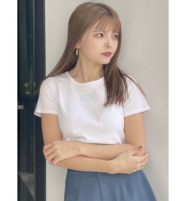 MURUA「クリアmumuクロップトTシャツ」|Tシャツ・カットソー|