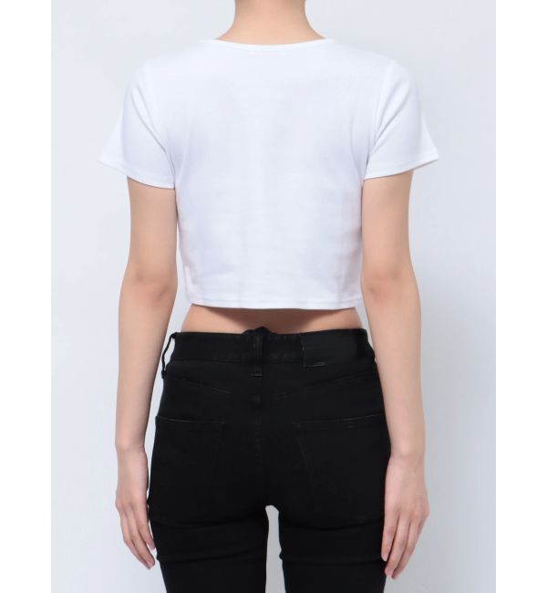 MURUA「クリアmumuクロップトTシャツ」|Tシャツ・カットソー|