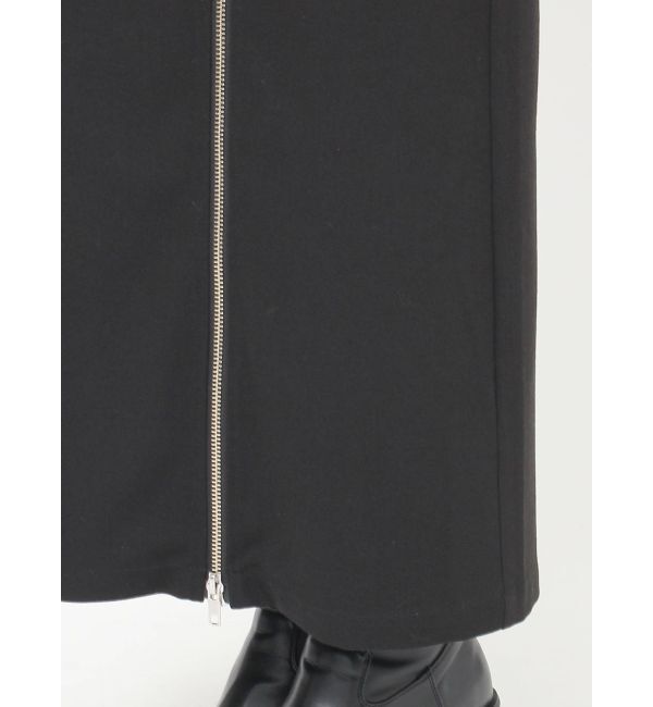 MURUA「スリットナローレザースカート」|スカート|