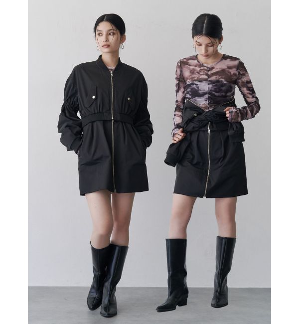 MURUA「マルチウェイMA-1ミニワンピース」|ワンピース|