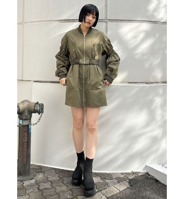 MURUA「マルチウェイMA-1ミニワンピース」|ワンピース|