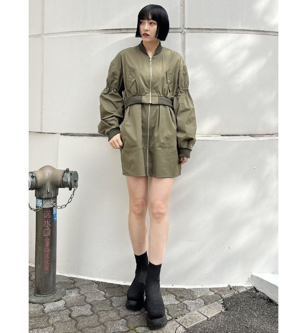 MURUA「マルチウェイMA-1ミニワンピース」|ワンピース|