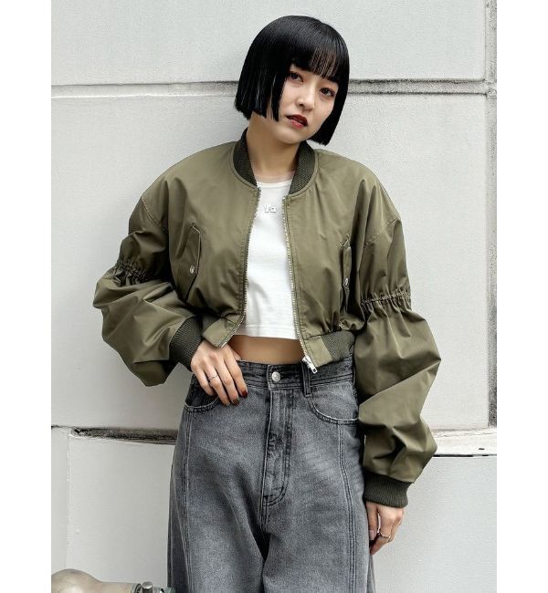 MURUA「マルチウェイMA-1ミニワンピース」|ワンピース|