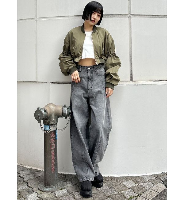 MURUA「マルチウェイMA-1ミニワンピース」|ワンピース|