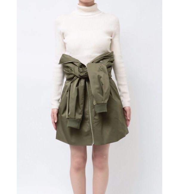 MURUA「マルチウェイMA-1ミニワンピース」|ワンピース|