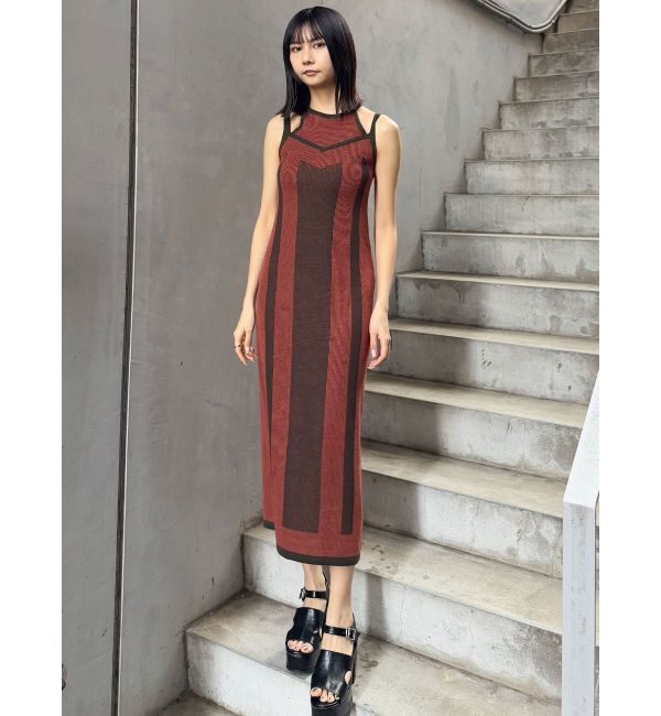 MURUA「レイヤードライクニットキャミワンピース」|ワンピース|