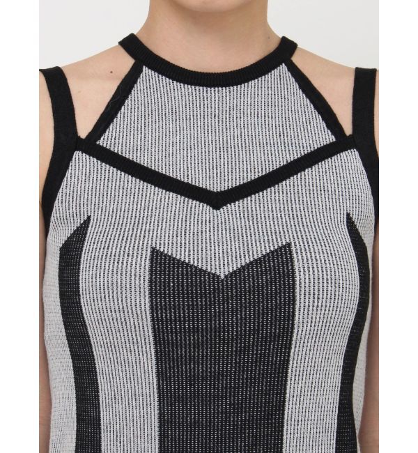 MURUA「レイヤードライクニットキャミワンピース」|ワンピース|