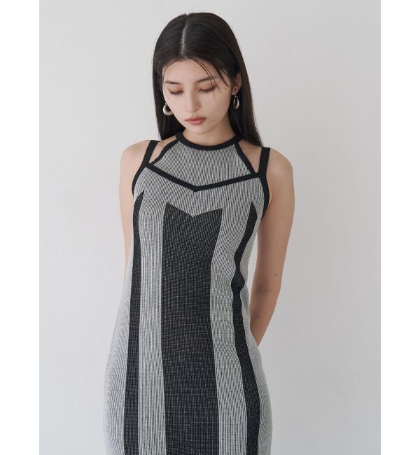 MURUA「レイヤードライクニットキャミワンピース」|ワンピース|