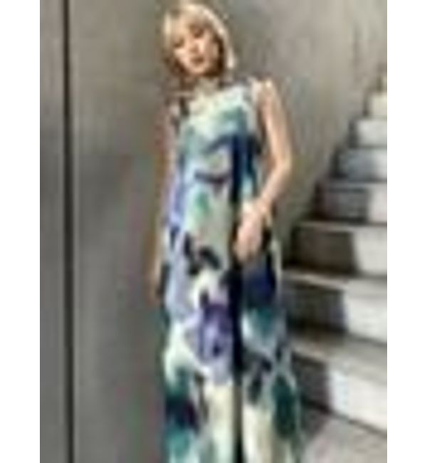 MURUA「【追加生産分】シェイドフラワーレイヤードワンピース」|ワンピース|