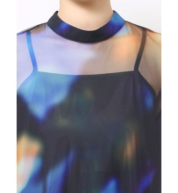 MURUA「【追加生産分】シェイドフラワーレイヤードワンピース」|ワンピース|